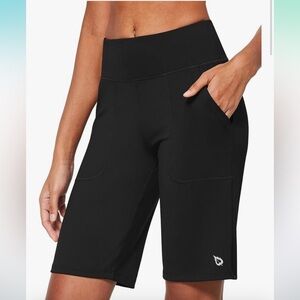 Bayleaf Laureate High Rise Bermuda Shorts Small NWT